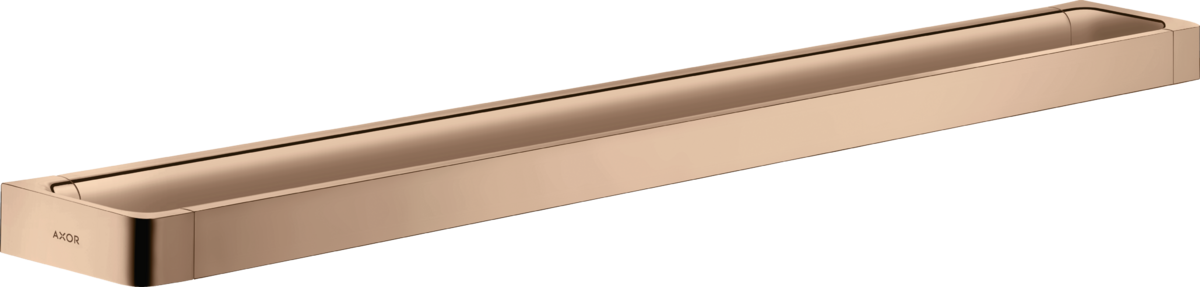 HANSGROHE AXOR Univerzální zábradlí Softsquare na ručníky 800 mm #42833300 - Leštěné červené zlato