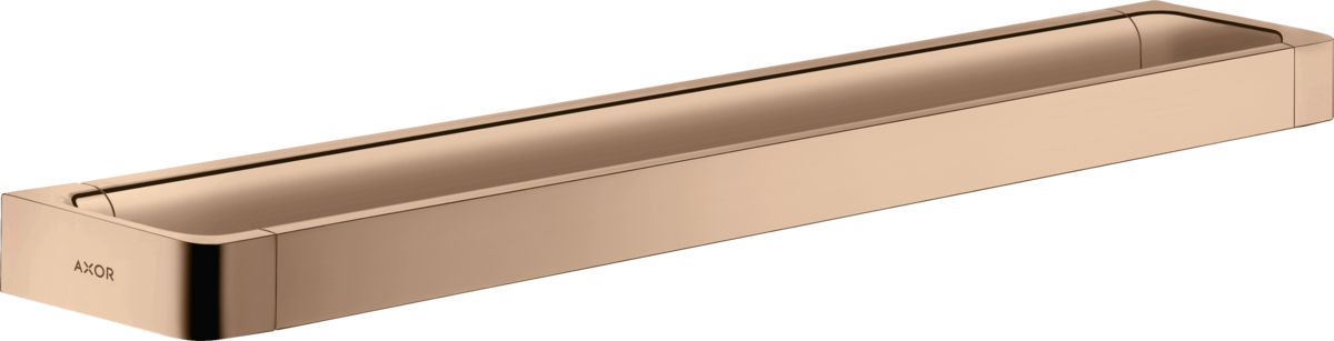 HANSGROHE AXOR Univerzální zábradlí Softsquare na ručníky 600 mm #42832300 - Leštěné červené zlato