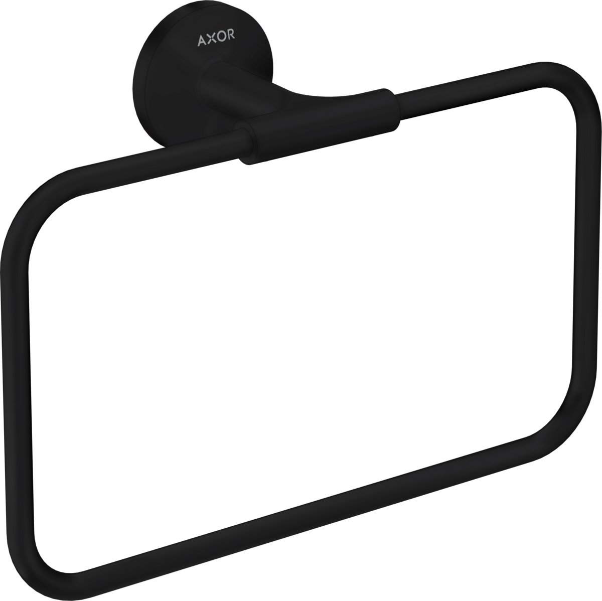 HANSGROHE AXOR Universal Circular Kruh na ručník #42823670 - matná černá