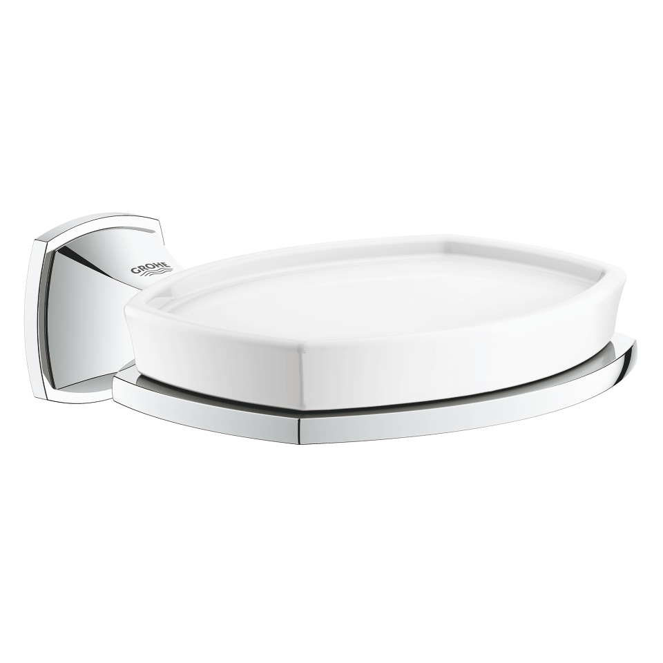 GROHE Grandera držák s keramickou mýdlenkou #40628000 - chrom