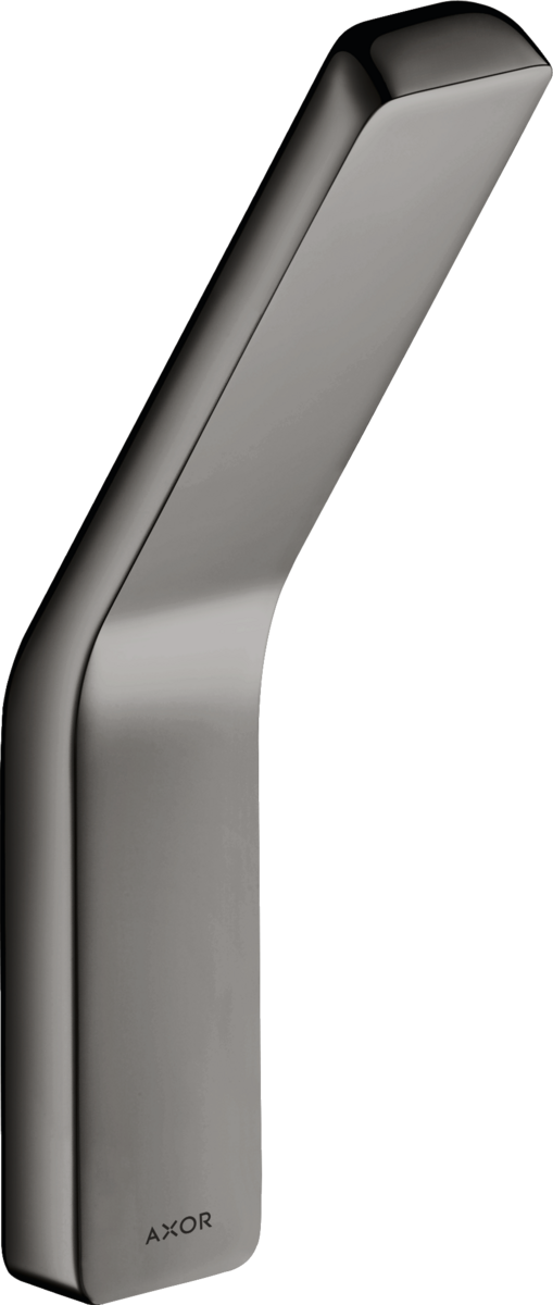 HANSGROHE AXOR Softsquare háček na ručníky #42801330 - Leštěný černý chrom