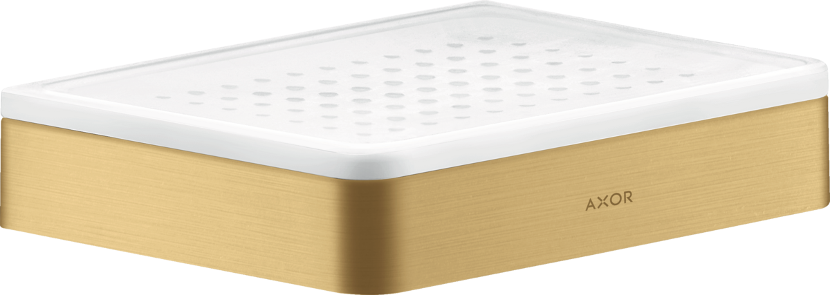 HANSGROHE AXOR Universal Softsquare mýdlenka #42803250 - Brushed Gold Optic