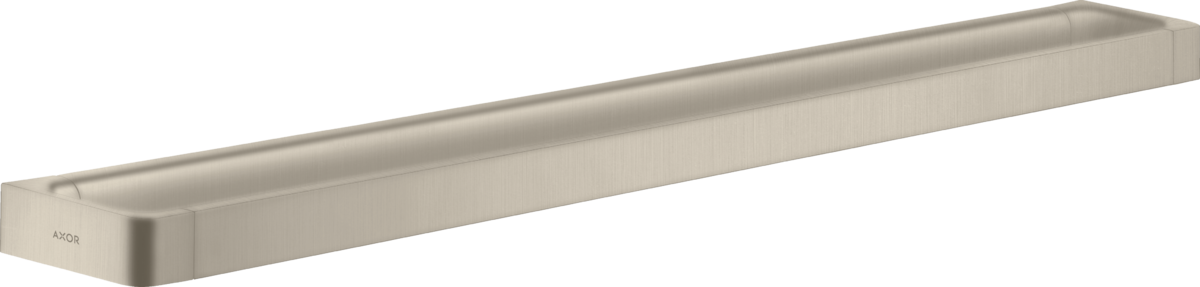 HANSGROHE AXOR Universal Doplňky Lišta/věšák na osušku 800 mm #42833820 - kartáčovaný nikl