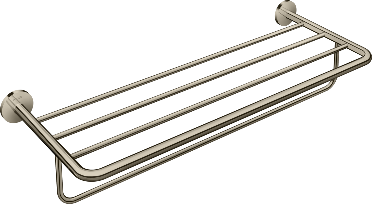 HANSGROHE AXOR Univerzální kruhový držák na ručníky s držákem na ručníky #42843830 - leštěný nikl