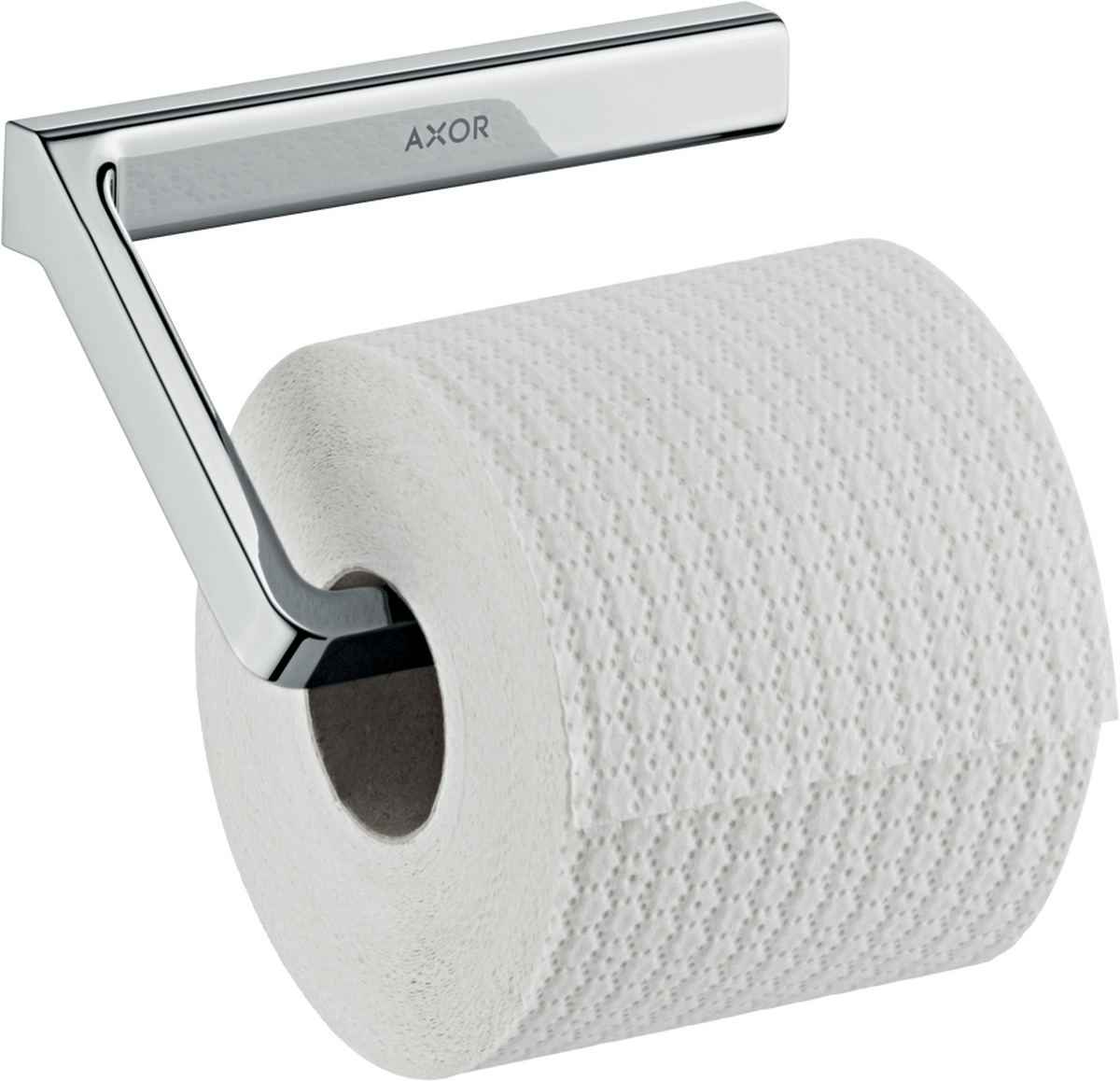 HANSGROHE AXOR Universal Doplňky Držák na toaletní papír bez krytky #42846340 - kartáčovaný černý chrom