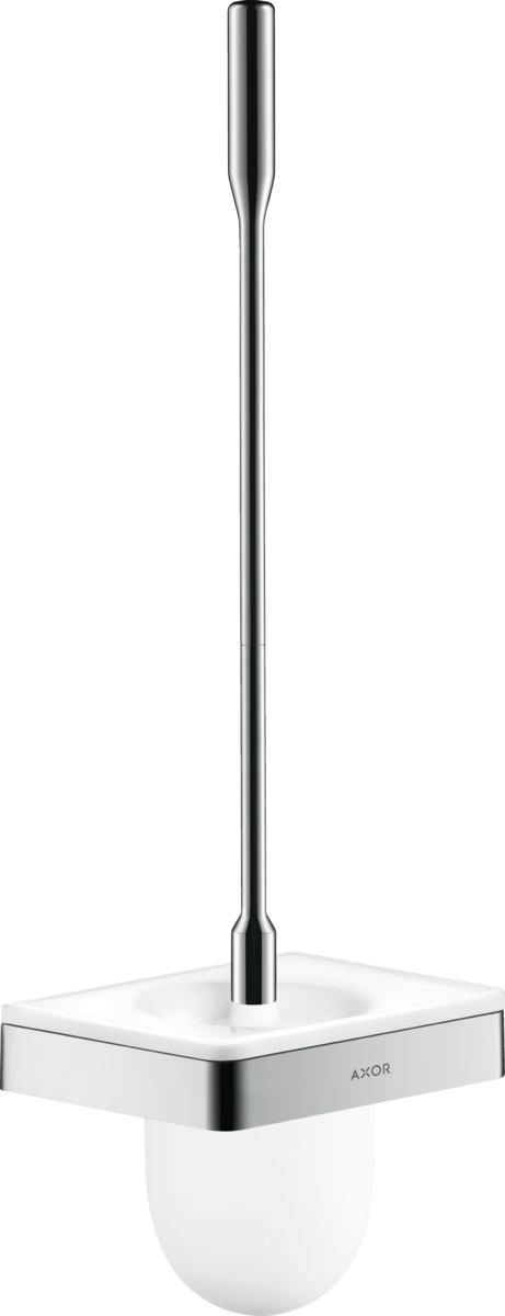 HANSGROHE AXOR Univerzální nástěnný držák WC štětky Softsquare #42835800 - nerezová ocel Optic