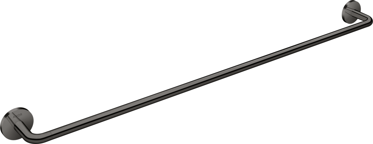 HANSGROHE AXOR Univerzální kruhový držák ručníků 800 mm #42880330 - leštěný černý chrom