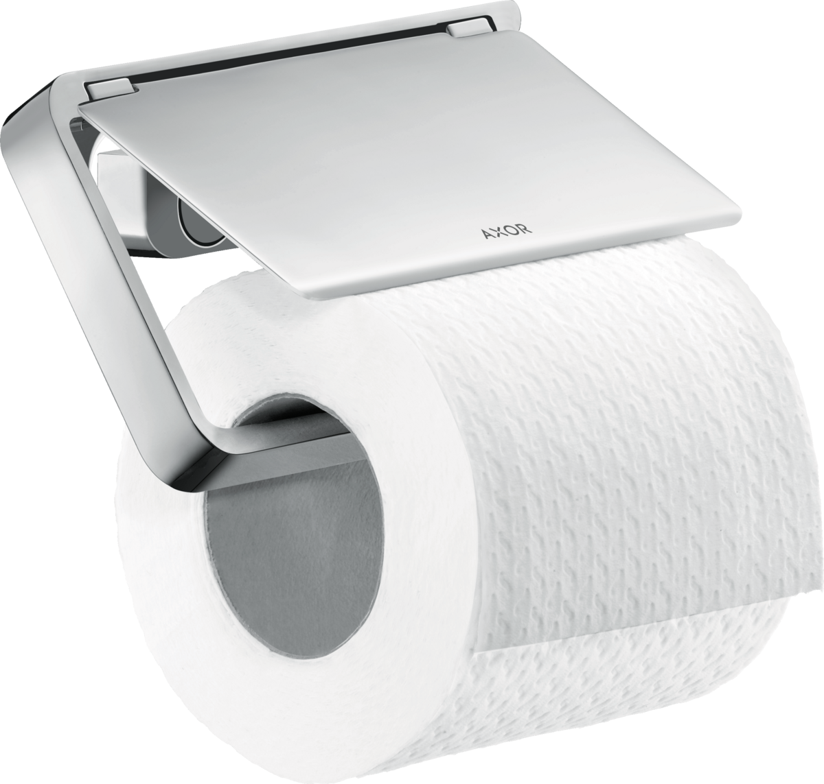 HANSGROHE AXOR Universal Doplňky Držák na toaletní papír s krytkou #42836000 - chrom