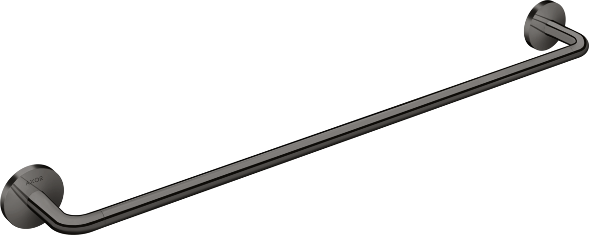 HANSGROHE AXOR Univerzální kruhový držák ručníků 600 mm #42860330 - leštěný černý chrom