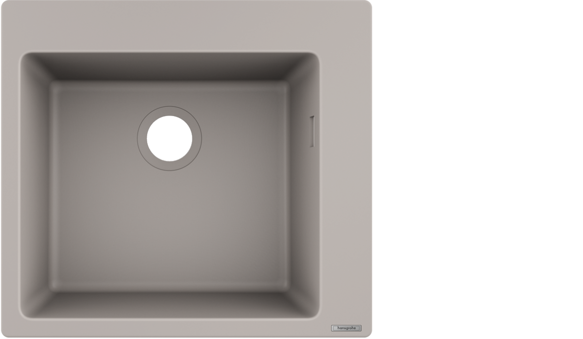 HANSGROHE S51 S510-F450 Vestavný dřez 450 #43312380 - betonová šedá