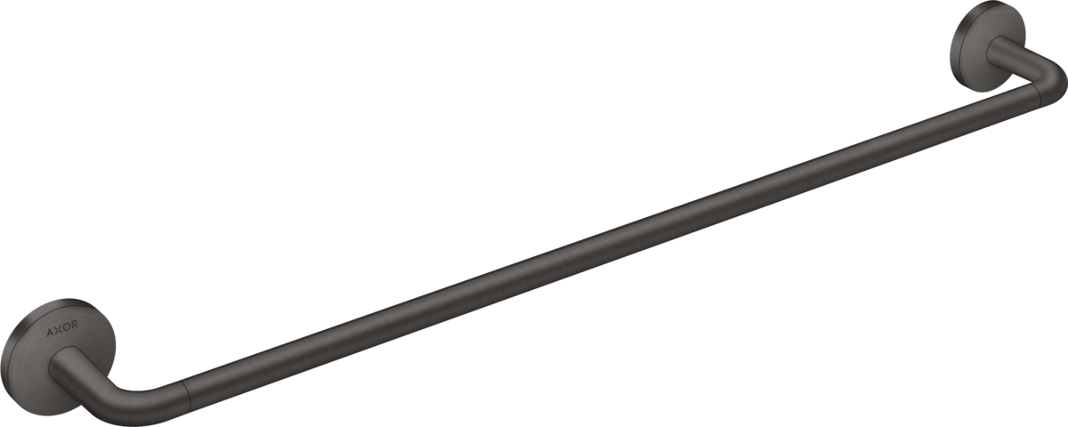HANSGROHE AXOR Univerzální kruhový držák ručníků 600 mm #42860340 - kartáčovaný černý chrom