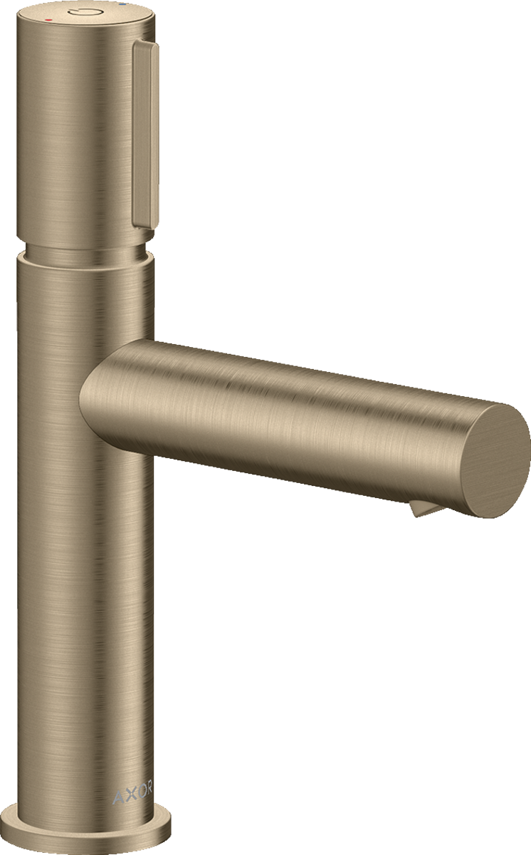 HANSGROHE AXOR Uno umyvadlová baterie Select 110 s výsuvným odpadem #45012820 - kartáčovaný nikl