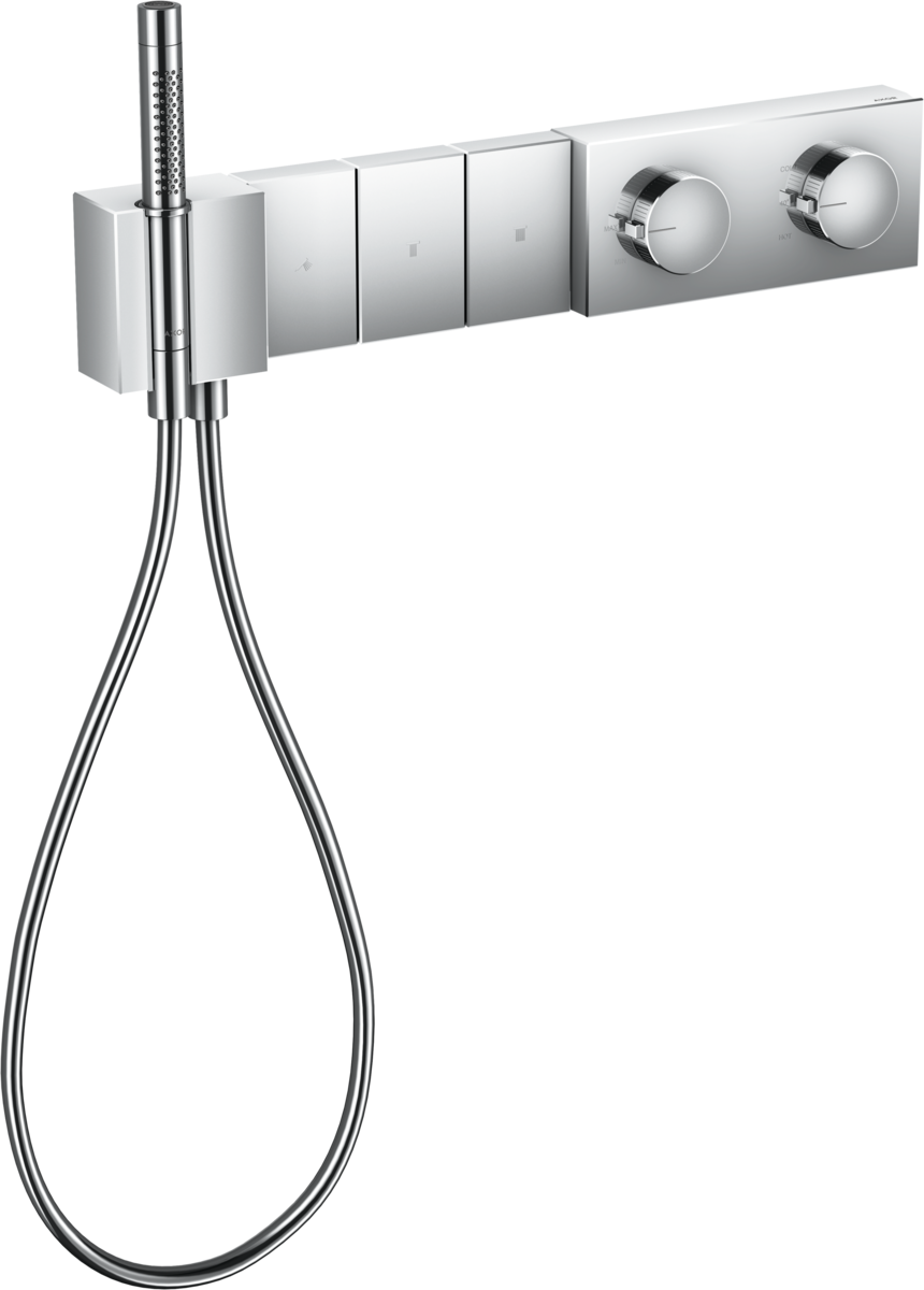 HANSGROHE Modul termostatu AXOR Edge Select 540/100 pod omítku pro 3 spotřebiče #46710000 - chrom