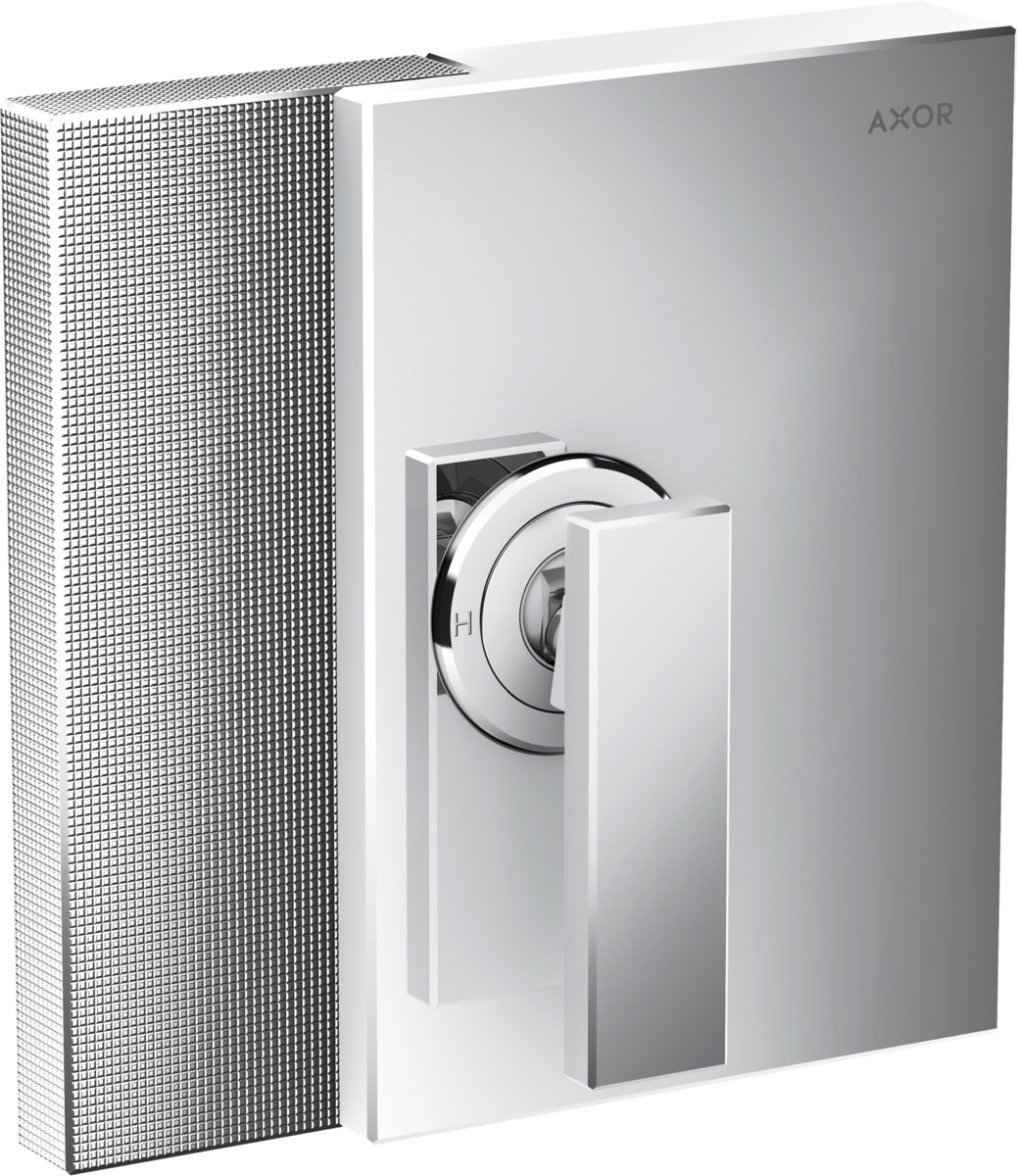 HANSGROHE Podomítková jednopáková sprchová baterie AXOR Edge - diamantový řez #46651000