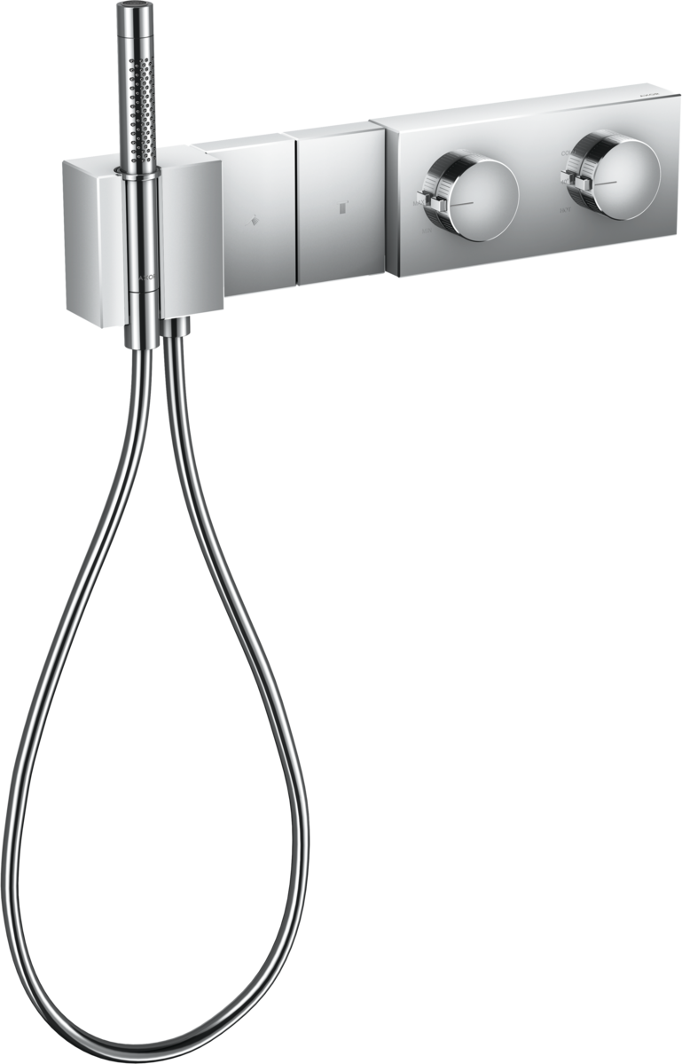HANSGROHE Modul termostatu AXOR Edge Select 470/100 skrytý pro 2 spotřebiče #46700000 - Chrome