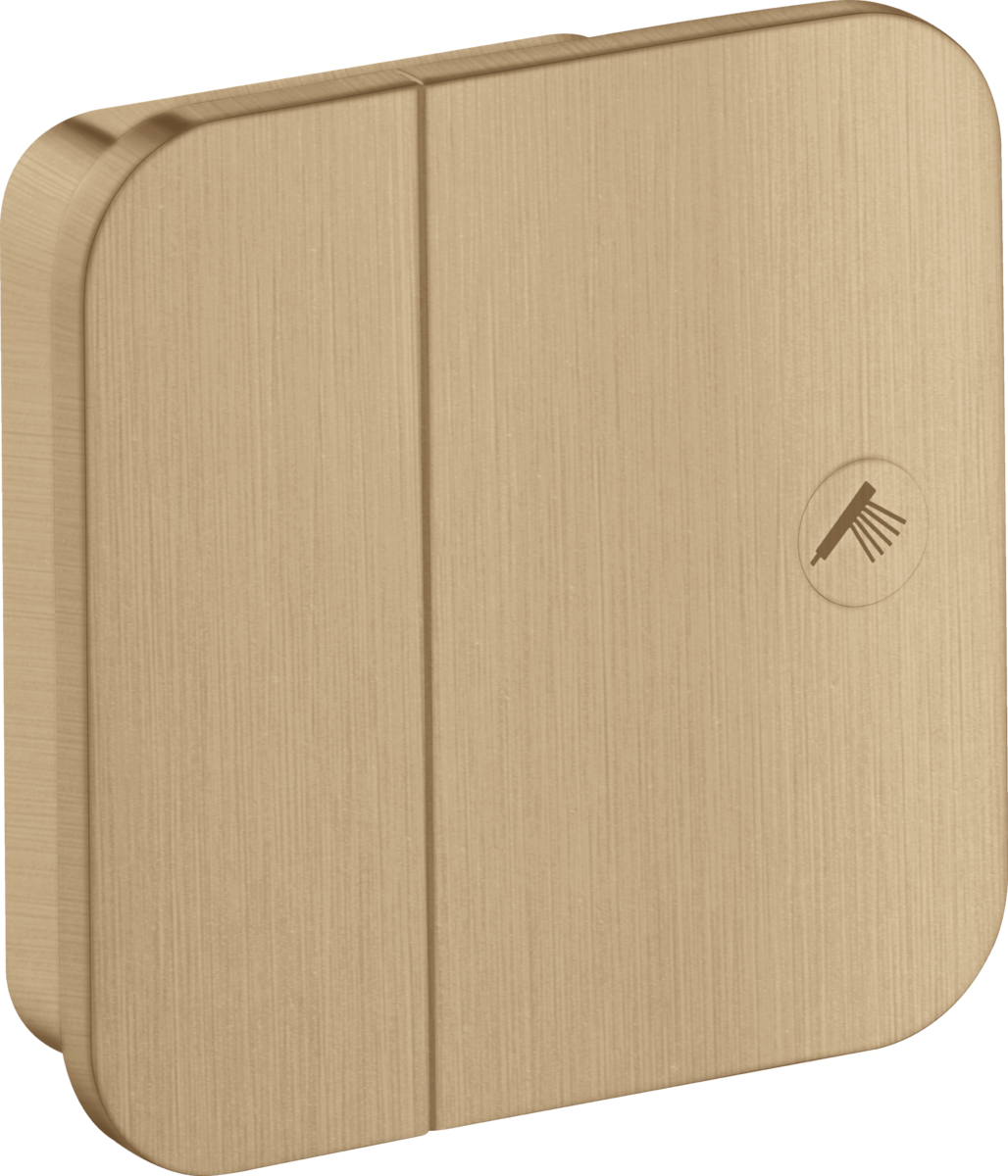 HANSGROHE AXOR One Uzavírací ventil pod omítku #45771140 - kartáčovaný bronz
