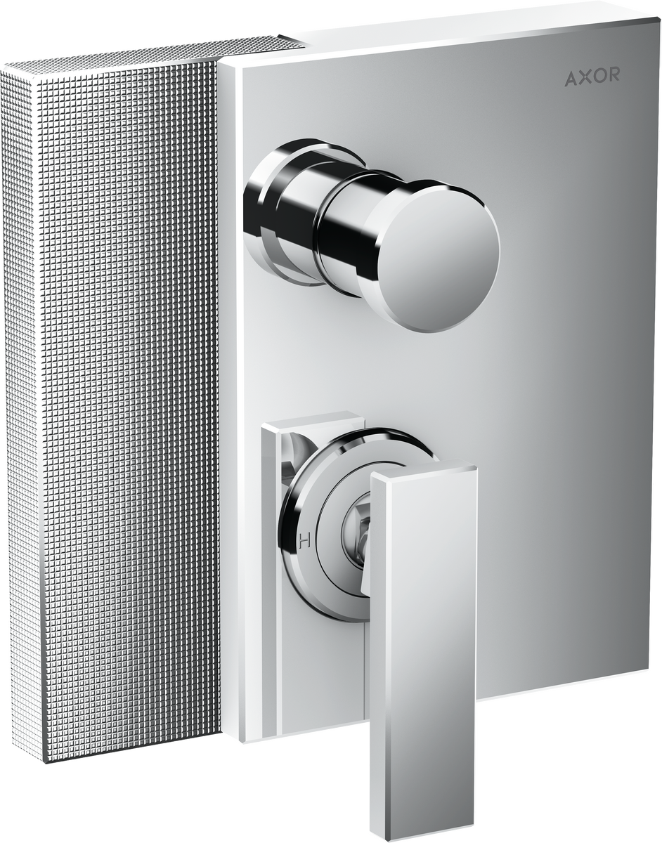 HANSGROHE Podomítková jednopáková vanová baterie AXOR Edge - diamantový řez #46451000