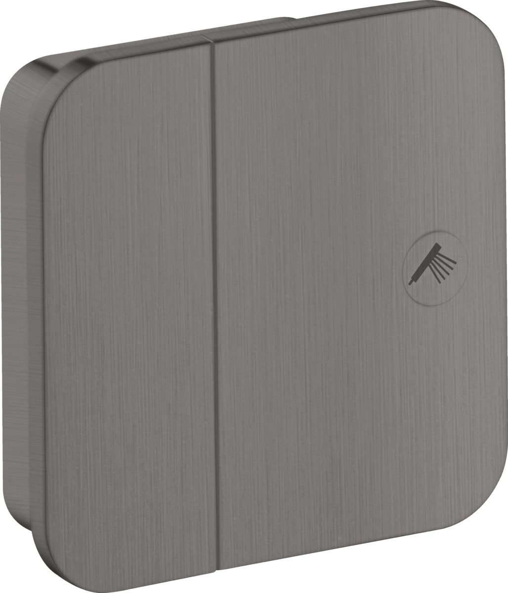 HANSGROHE AXOR One Uzavírací ventil pod omítku #45771340 - kartáčovaný černý chrom