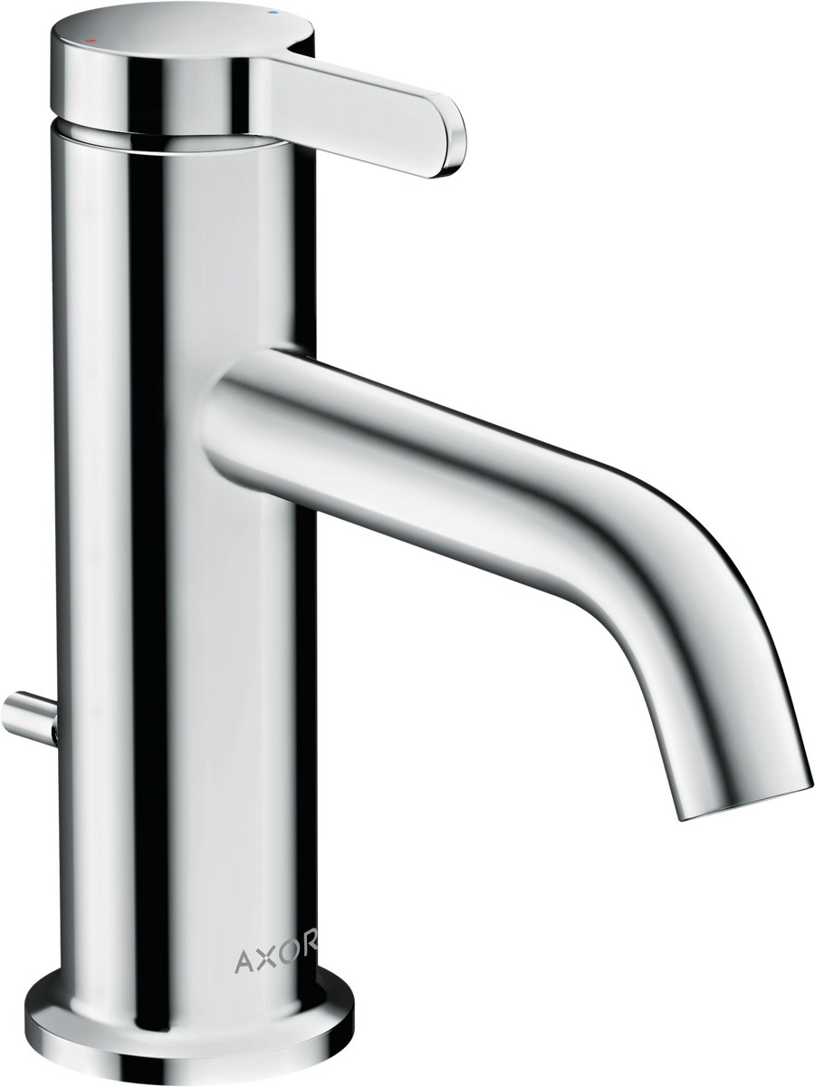 HANSGROHE AXOR One Páková umyvadlová baterie 70 s páčkovou rukojetí a odtokovou soupravou s táhlem #48000000 - chrom