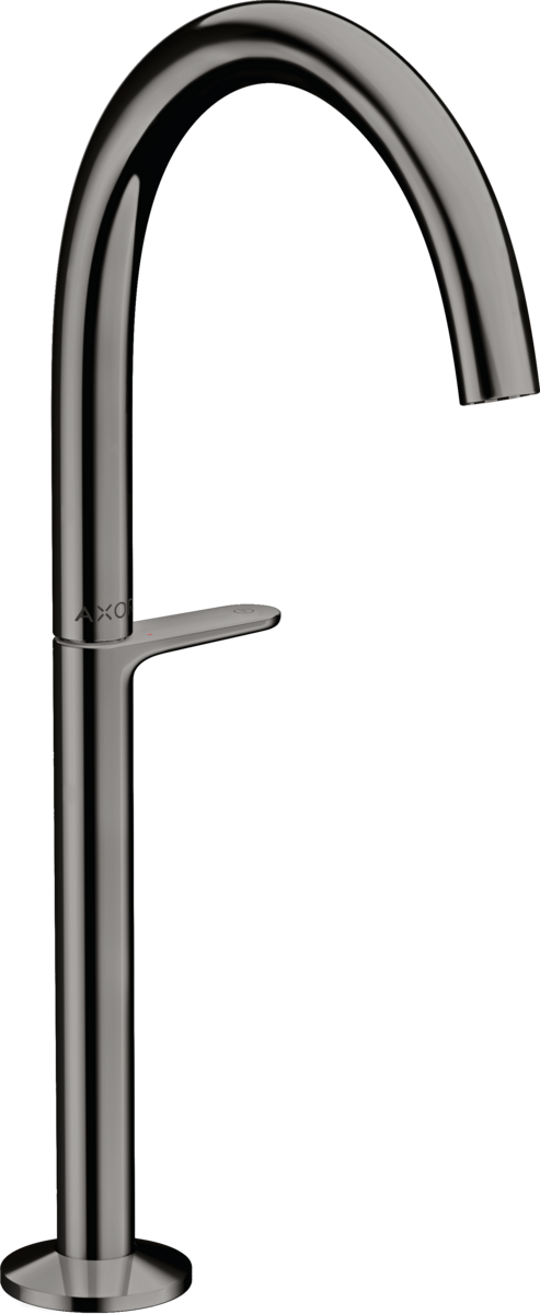 HANSGROHE Umyvadlová baterie AXOR One Select 260 pro umyvadla na desku s výsuvným odpadem #48030330 - Leštěný černý chrom