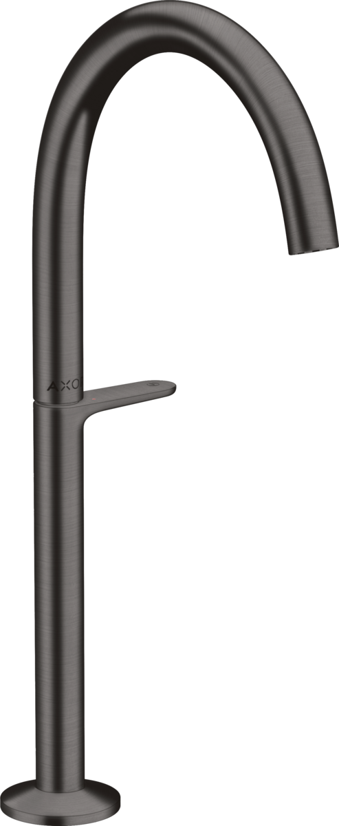 HANSGROHE AXOR One Umyvadlová baterie Select 260 pro umyvadlové mísy s odtokovou soupravou Push-Open #48030340 - kartáčovaný černý chrom