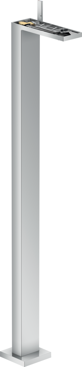 HANSGROHE AXOR MyEdition Páková umyvadlová baterie volně stojící na podlaze s odtokovou soupravou Push-Open, bez destičky #47042000 - chrom