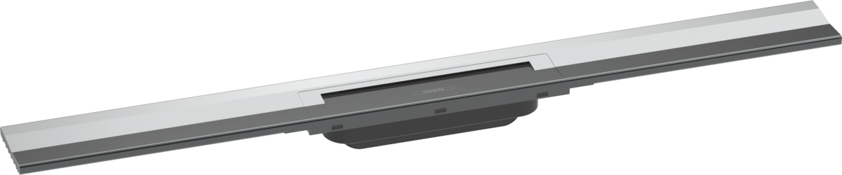 HANSGROHE RainDrain Flex Vrchní sada sprchového žlabu 800, zkracovatelného, pro instalaci ke stěně #56051000 - chrom