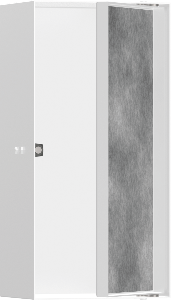 HANSGROHE XtraStoris Rock Stěnový výklenek s možností obkladu dvířek 300/150/100 #56082700 - matná bílá