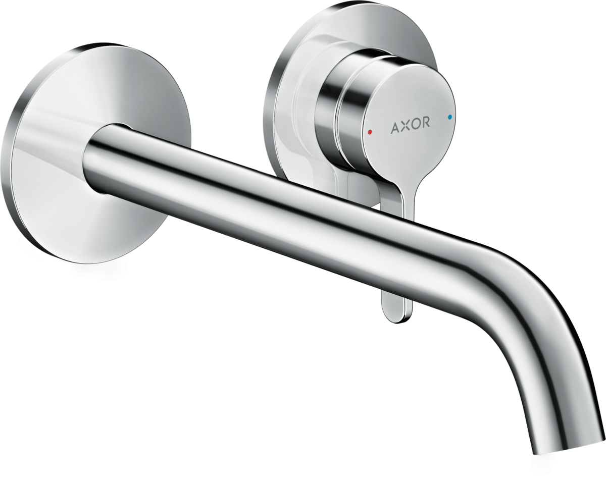 HANSGROHE AXOR One páková umyvadlová baterie pod omítku montáž na stěnu s páčkovou rukojetí a výtokem 220 mm 48120000