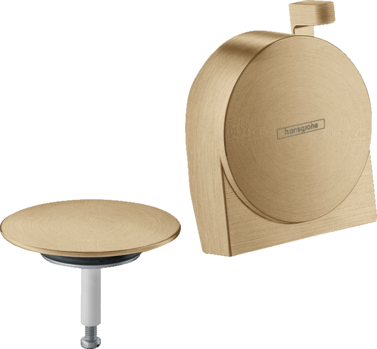 HANSGROHE Exafill S vrchní sada vanového výtoku #58117140 - kartáčovaný bronz