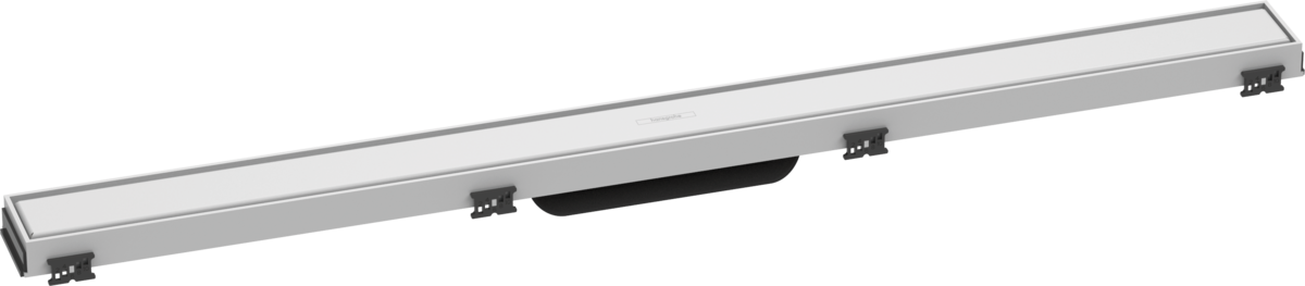 HANSGROHE RainDrain Match Vrchní sada sprchového žlabu 900 s výškově stavitelným rámem #56040700 - matná bílá