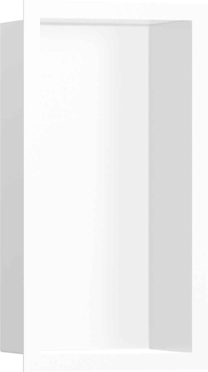 HANSGROHE XtraStoris Individual Stěnový výklenek matná bílá, s designovým rámem 300/150/100 #56096700 - matná bílá
