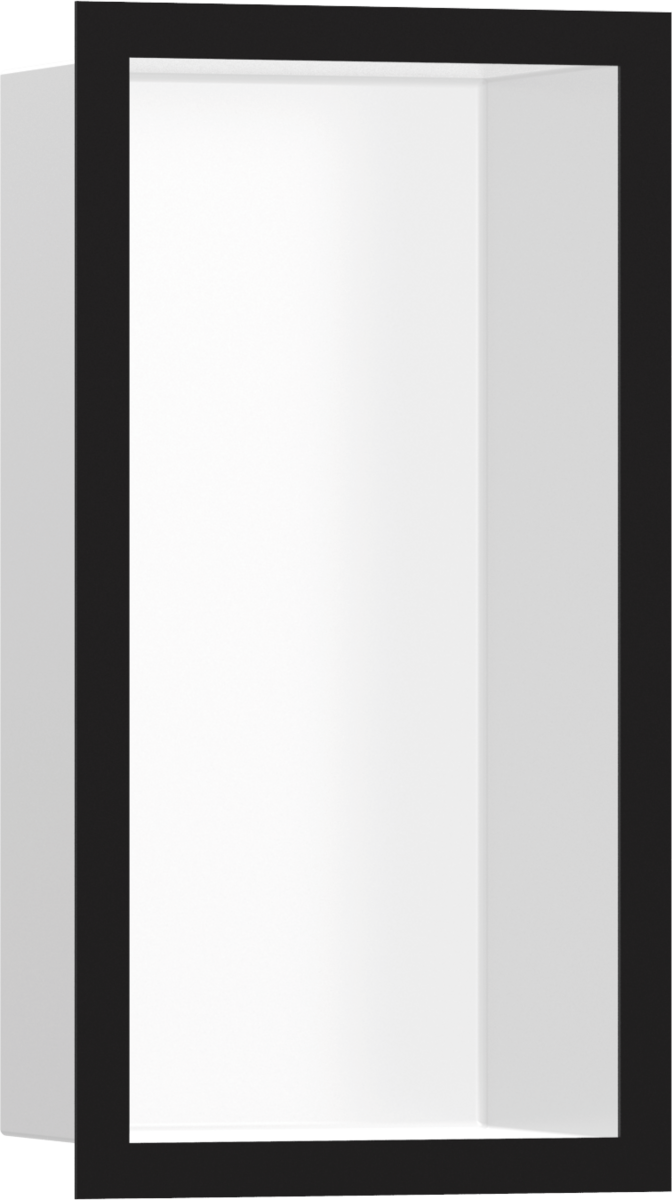 HANSGROHE XtraStoris Individual Stěnový výklenek matná bílá, s designovým rámem 300/150/100 #56096670 - matná bílá