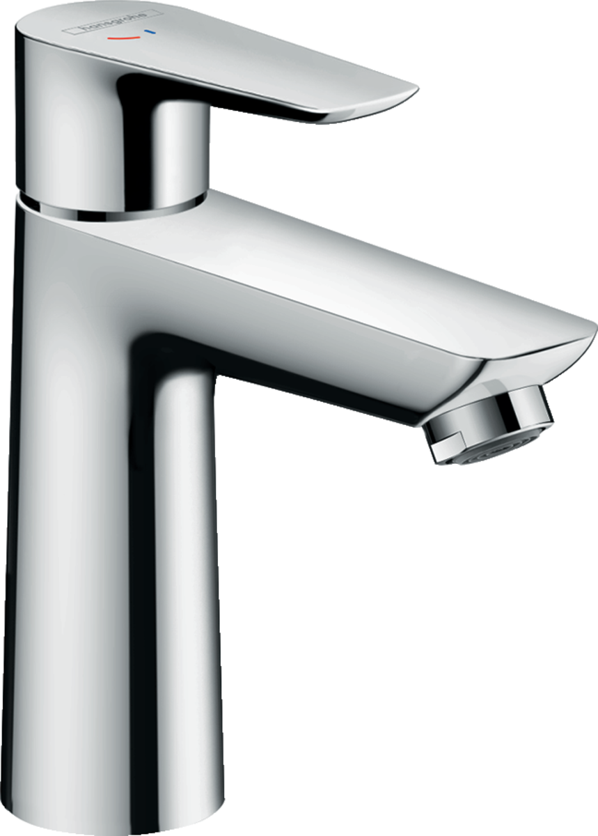 HANSGROHE Talis E Páková umyvadlová baterie 110 CoolStart s odtokovou soupravou s táhlem #71713000 - chrom