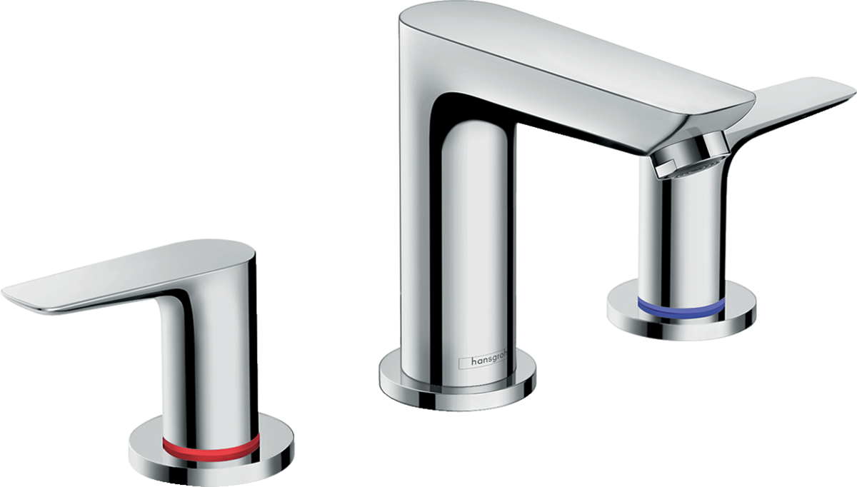 HANSGROHE Talis E 3-otvorová umyvadlová baterie s výpustí #71733000 - chrom