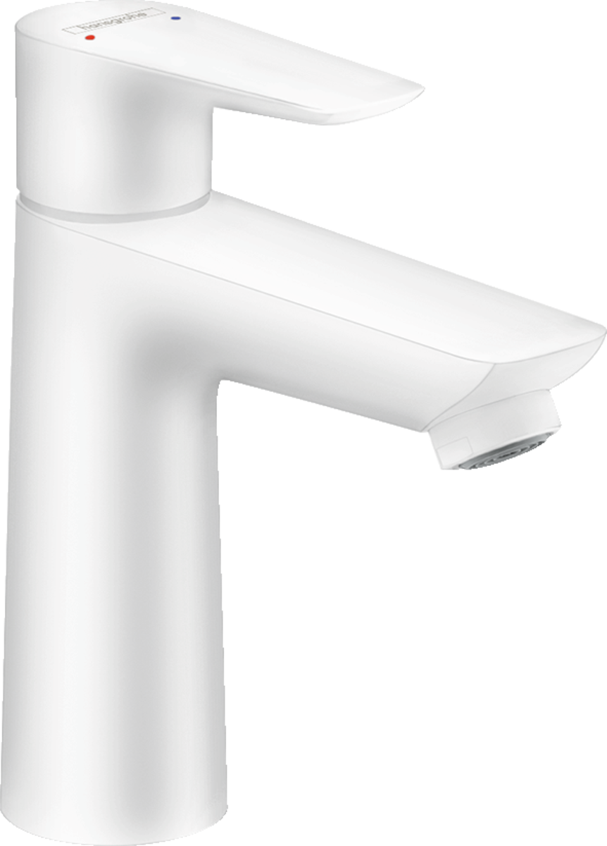 HANSGROHE Talis E Páková umyvadlová baterie 110 bez odtokové soupravy #71712700 - matná bílá