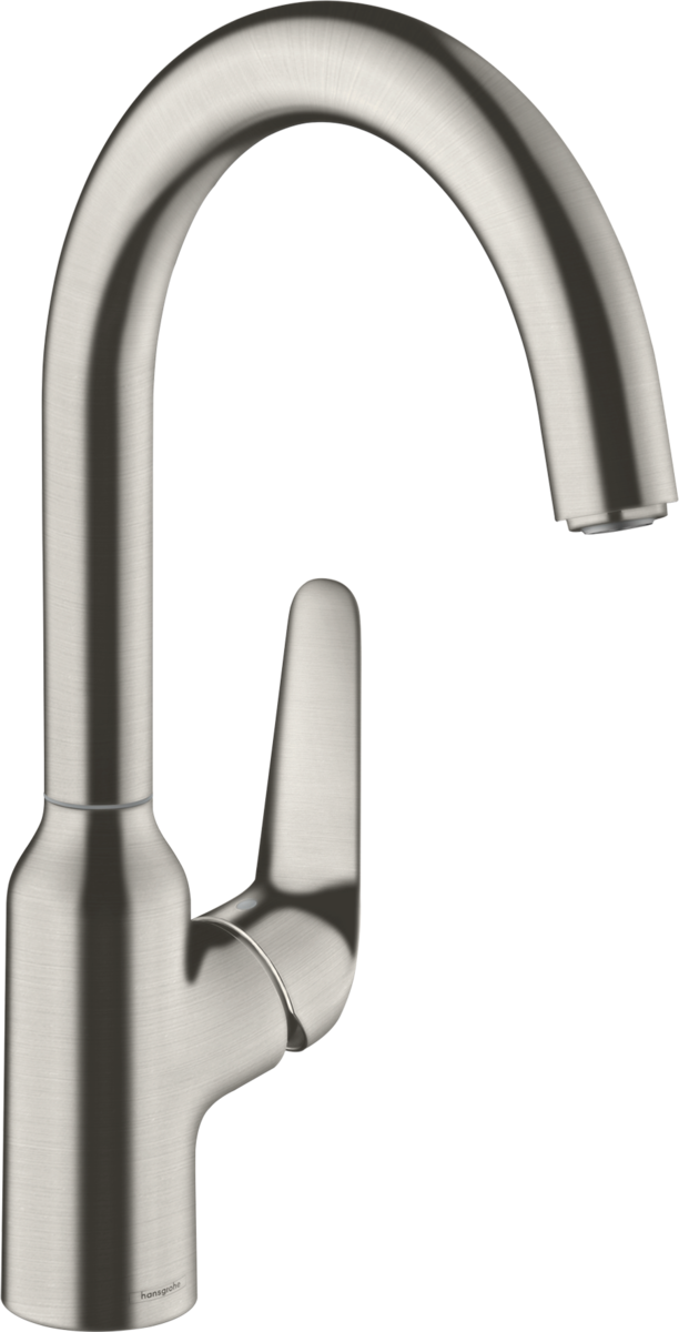HANSGROHE Focus M42 Páková kuchyňská baterie 220, 1jet #71802800 - nerezová ocel