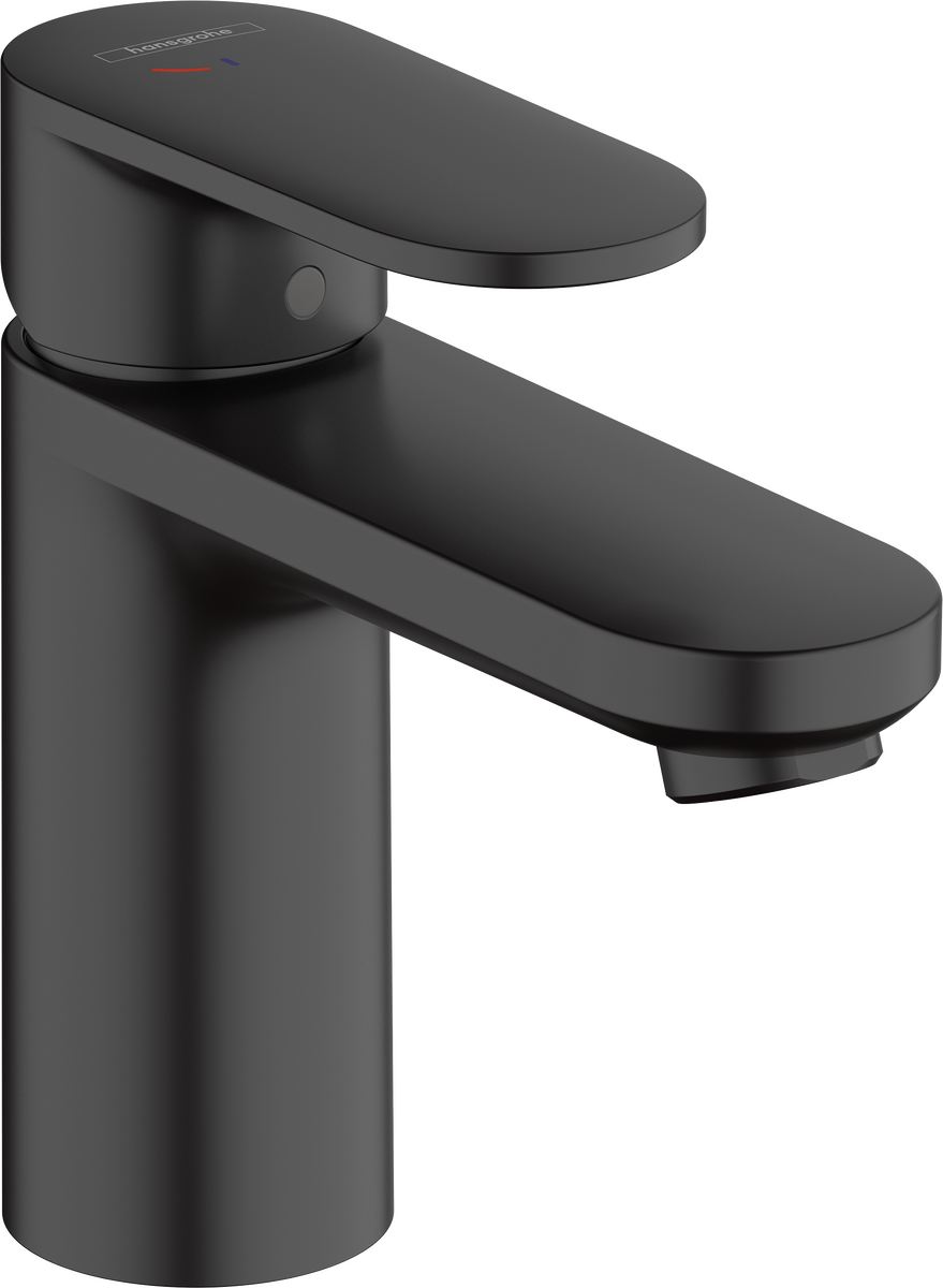 HANSGROHE Vernis Blend Páková umyvadlová baterie 100 CoolStart s odtokovou soupravou s táhlem #71585670 - matná černá