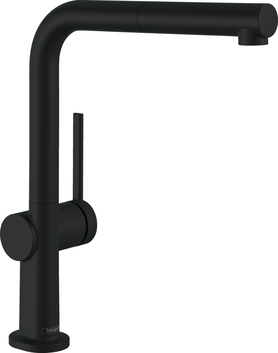 HANSGROHE Talis M54 kuchyňská páková baterie 270, vytahovatelný výtok, 1jet, sBox #72809670 - matná černá
