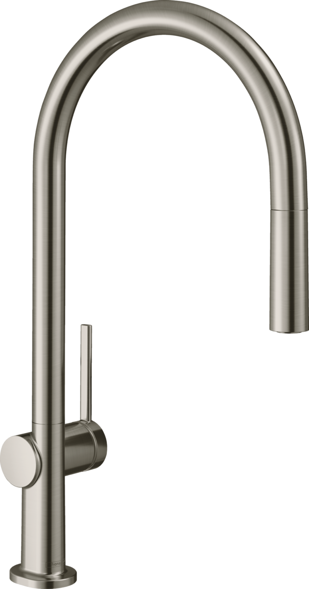 HANSGROHE Talis M54 kuchyňská páková baterie 210, vytahovatelný výtok, 1jet vzhled nerezu 72802800