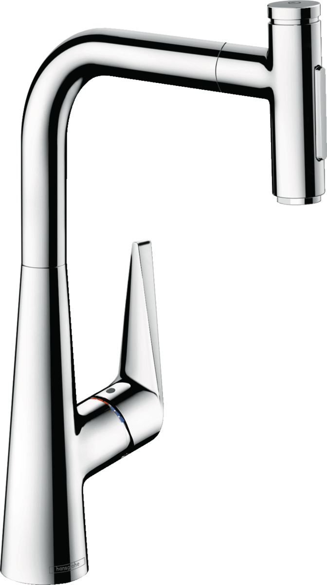 HANSGROHE Talis Select M51 Páková kuchyňská baterie 300, vytahovací sprška, 2jet, sBox #73867000 - chrom