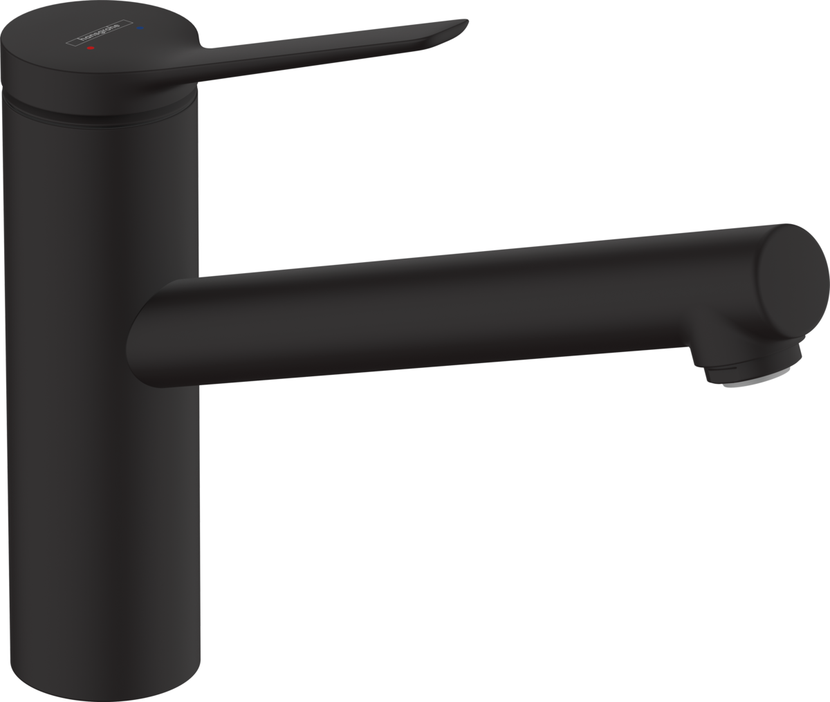 HANSGROHE Zesis M33 Páková kuchyňská baterie 150, 1jet #74802670 - matná černá