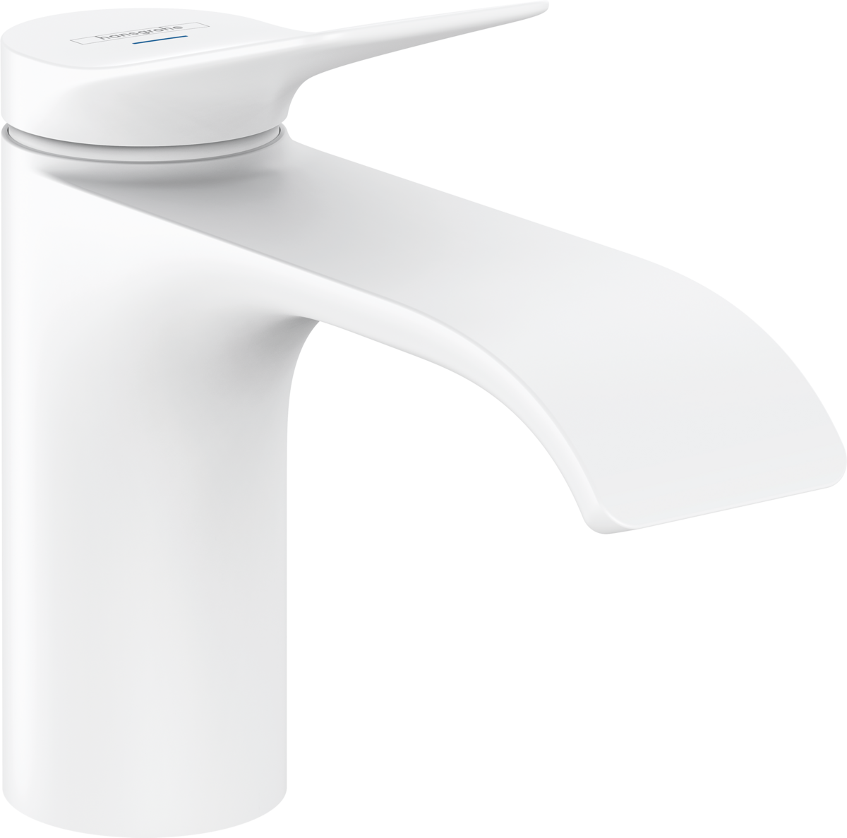 HANSGROHE Vivenis Stojánkový ventil 80 pro studenou nebo předem nastavenou vodu, bez odtokové soupravy #75013700 - matná bílá