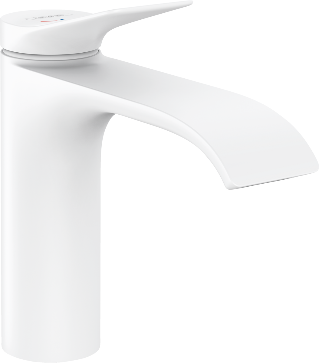 HANSGROHE Vivenis Páková umyvadlová baterie 110 CoolStart bez odtokové soupravy #75024700 - matná bílá