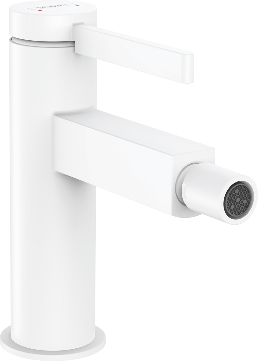 HANSGROHE Finoris Páková bidetová baterie s odtokovou soupravou Push-Open #76200700 - matná bílá