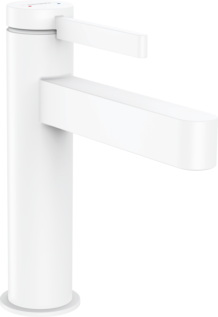 HANSGROHE Finoris umyvadlová baterie 110 s odtokovou soupravou Push-Open #76023700 - bílá mat