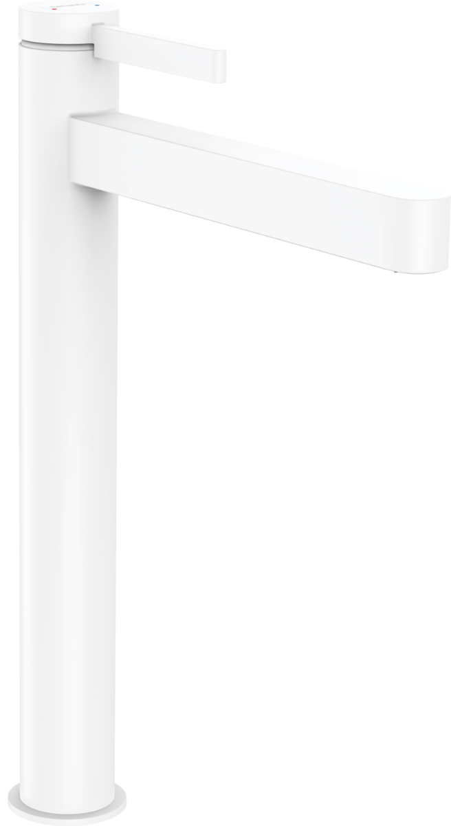 HANSGROHE Finoris Páková umyvadlová baterie 260 pro umyvadlové mísy s odtokovou soupravou Push-Open #76070700 - matná bílá