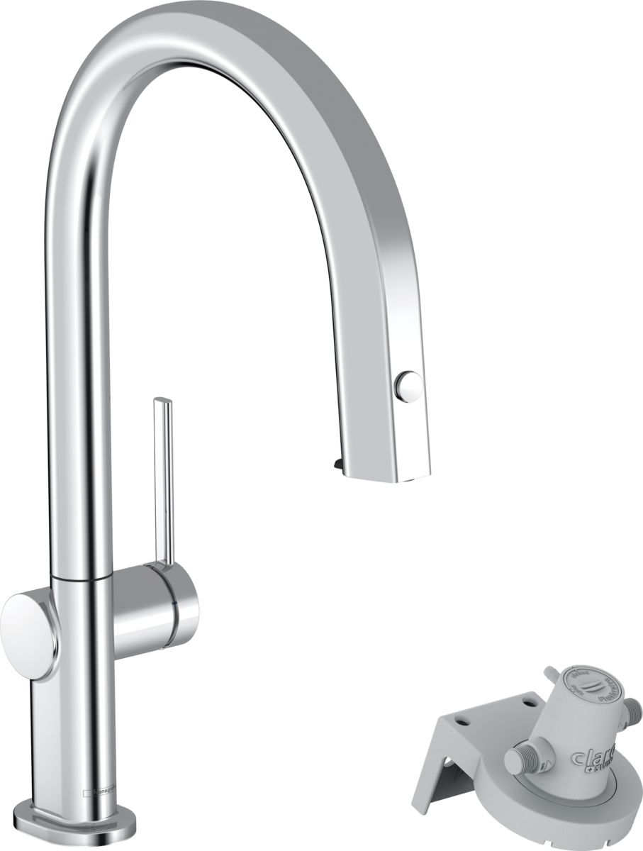HANSGROHE Aqittura M91 FilterSystem 210, vytahovací výtok, 1jet #76803000 - chrom