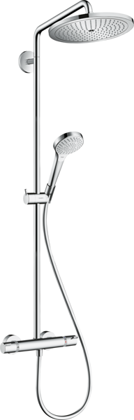 Obrázek HANSGROHE Croma Select S Showerpipe 280 1jet EcoSmart s termostatem #26794000 - chrom