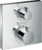 Obrázek HANSGROHE Ecostat Square termostat pod omítku pro 2 spotřebiče #15714000 - chrom